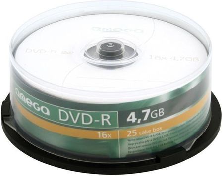 OMEGA DVD-R 4,7GB 16X CAKE25