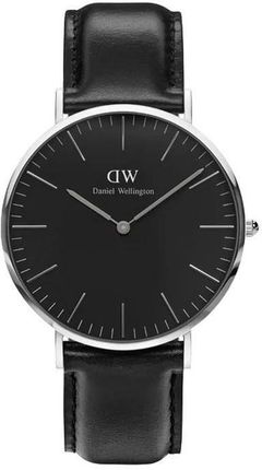 Daniel Wellington Classic Black Sheffield Silver DW00100133
