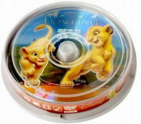 Disney DVD-R 4,7GB 8X THE LION KING CAKE10 DD4-1 ()