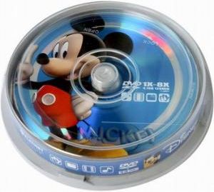 Disney DVD-R 4,7GB 8X MICKEY CAKE10 DD1-1 ()