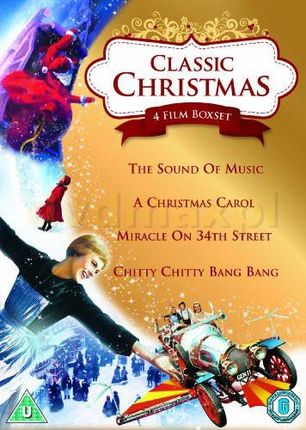 Classic Christmas 4 Film Collection: The Sound of Music / A Christmas Carol / Miracle on 34th Street & Chitty Chitty Bang Bang [EN] [4DVD]