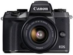 Aparat cyfrowy z wymienną optyką Canon EOS M5 Czarny + 15-45mm - zdjęcie 1