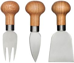 Zdjęcie Sagaform Zestaw przyborów do sera Oval Oak 3 szt. (5017198) - Lipsko
