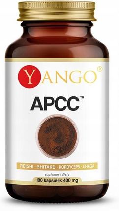 Yango APCC reishi kordyceps shitake chaga 100 kaps.