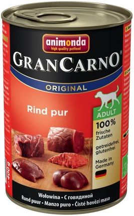 Animonda Grancarno Adult Rind Wołowina 400G