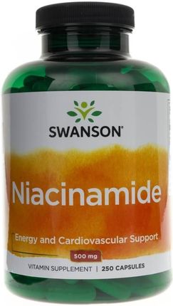Swanson Niacinamide 500 mg 250 kaps.