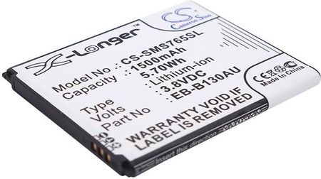 Cameron Sino Samsung Greatcall Touch 3 / Eb-B130Ae 1500Mah 5.70Wh Li-Ion 3.8V (CSSMS765SL)