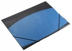 Zdjęcie Titanum Teczka Z Gumką A4 Niebiesko-Czarna - Śrem