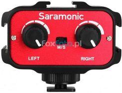 Adapter audio SARAMONIC SR-AX100 3.5 mm in/out VDSLR - zdjęcie 1