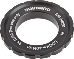 Shimano Sm-Hb20 Adapter Hamulc Tarczowych Center-Lock Okrąg Dla Osi Piasty Czarny
