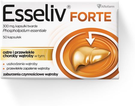 Esseliv forte 300 mg 50 kapsułek 