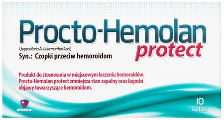Procto-Hemolan Protect 10 czopków
