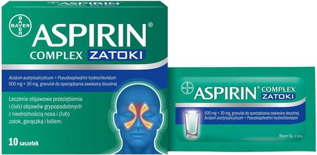 Aspirin Complex Zatoki 10 szt