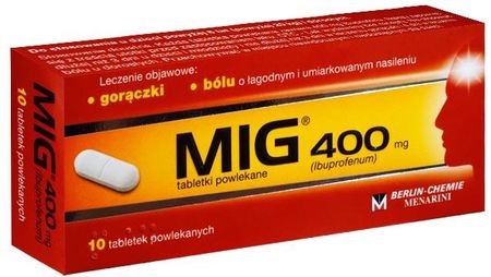 MIG 400mg 10 tabletek