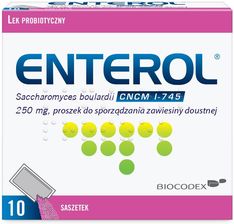 Enterol Probiotyk 250mg 10sasz.