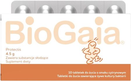 BioGaia 10 tabletek do żucia