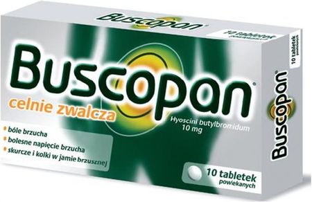 Buscopan 10mg 10 tabletek