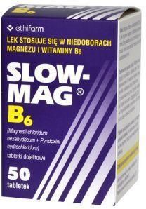 Slow-Mag B6 50 tabletek dojelitowych