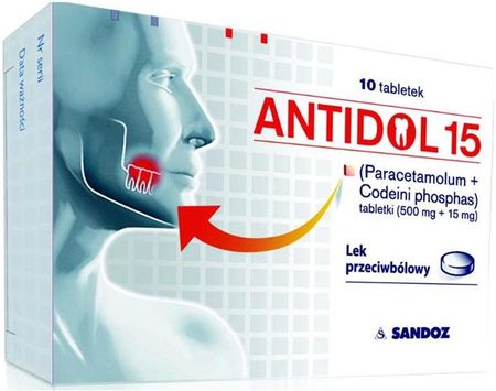 Antidol 15 10 tabletek 