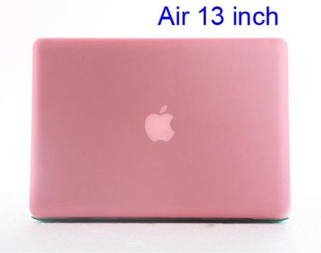 Xgsm Przód + Tył Hard Case Macbook Air 13.3 - Translucent Pink - Różowy (XGSM130968)