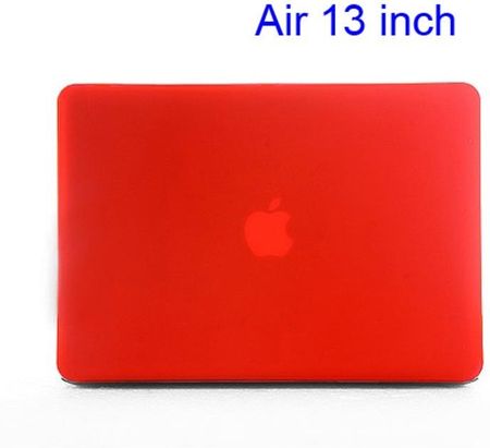 Xgsm Przód + Tył Hard Case Macbook Air 13.3 - Translucent Red - Czerwony (XGSM131040)