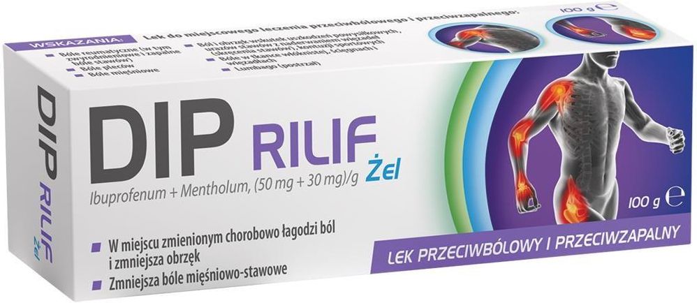 Dip Rilif żel (0,05g + 0,03g)/g 100g - zdjęcie 1 Dip Rilif żel (0,05g + 0,03g)/g 100g