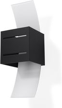 Zdjęcie Sollux Kinkiet LORETO czarny (SL.0201) - Drawno