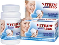 Vitrum Calcium 1250 + Vitaminum D3 120 tabletek - zdjęcie 1
