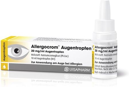 Allergocrom, krople do oczu,  20mg/1ml,  10ml