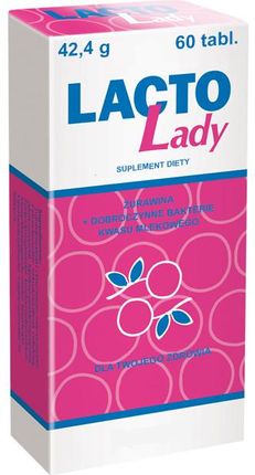 Lacto Lady, 60 tabletek