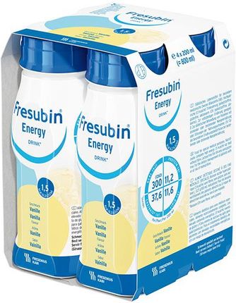 Fresubin Energy Drink o smaku waniliowym 4x200ml