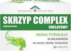 Zdjęcie Domowa Apteczka Skrzyp Complex Chelatowy 50tabl. - Barczewo