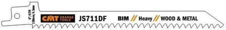 CMT Brzeszczoty 5 szt. do pił szablastych 150mm JS711DF-5