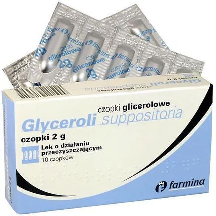 Farmina Czopki Glicerynowe 2g 10Szt