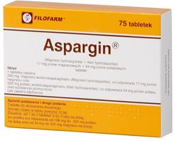 Aspargin 75 tabletek - Serce i układ krążenia