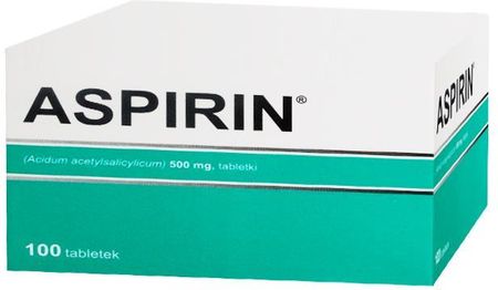 Aspirin 500mg 100 tabletek