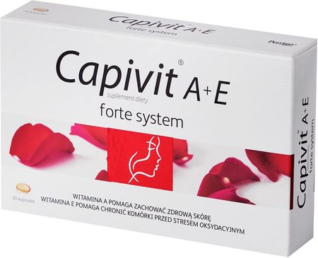 Capivit A + E forte system 30 kapsułek