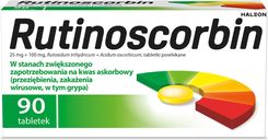 Zdjęcie Rutinoscorbin 90 tabletek - Wieleń