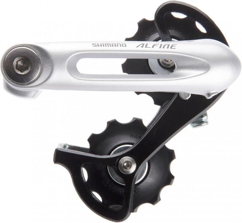 Shimano Alfine CT-S500 Tendeur De Chaîne Double Argenté - Idéal Pour Dérailleurs Verticaux