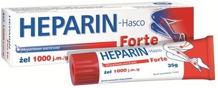 Heparin Forte Hasco żel 1000 j.m./1g 35g