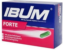 Zdjęcie Ibum Forte 400mg 36 kapsułek - Wałbrzych