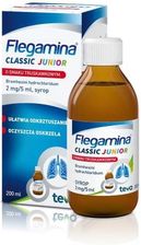 Zdjęcie FLEGAMINA Classic Junior o smaku truskawkowym 2mg/5ml, 200ml - Gryfice