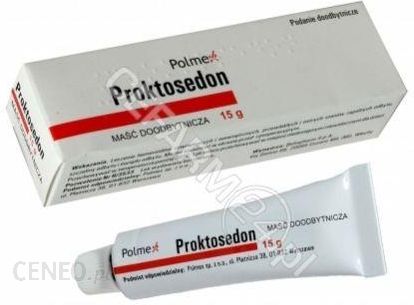 Proktosedon (Proctosone) maść doodbytnicza 15g
