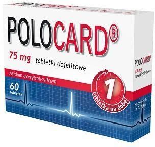 Polocard 75mg 60 tabletek