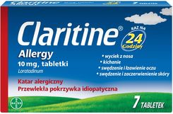 Claritine  Allergy 7 tabl. - Alergia