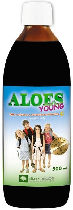 Aloes Young Z Naturaln Wit.C Dla Dzieci 500 ml - Opinie i ceny na Ceneo.pl