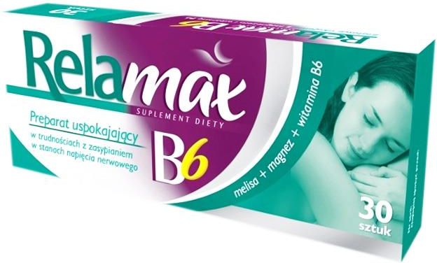 Relamax B6, 30 tabletek - Opinie i ceny na Ceneo.pl