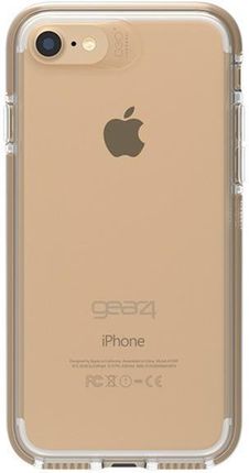 Gear4 Piccadilly Wzmocnione Etui Na Tył Apple Iphone 7 Na Tył Tworzywo Sztuczne Złoty