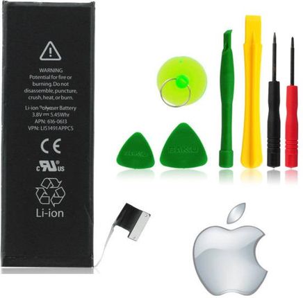 Apple Bateria Iphone 5S 1560mAh + Narzędzia (APN:616-0721)