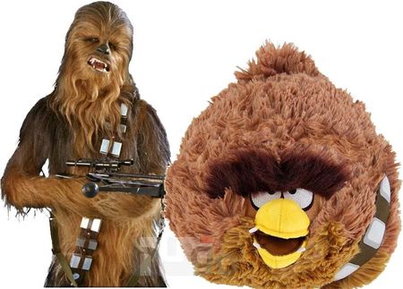 Angry Birds Star Wars Duża Maskotka 21cm pluszak Chewbacca